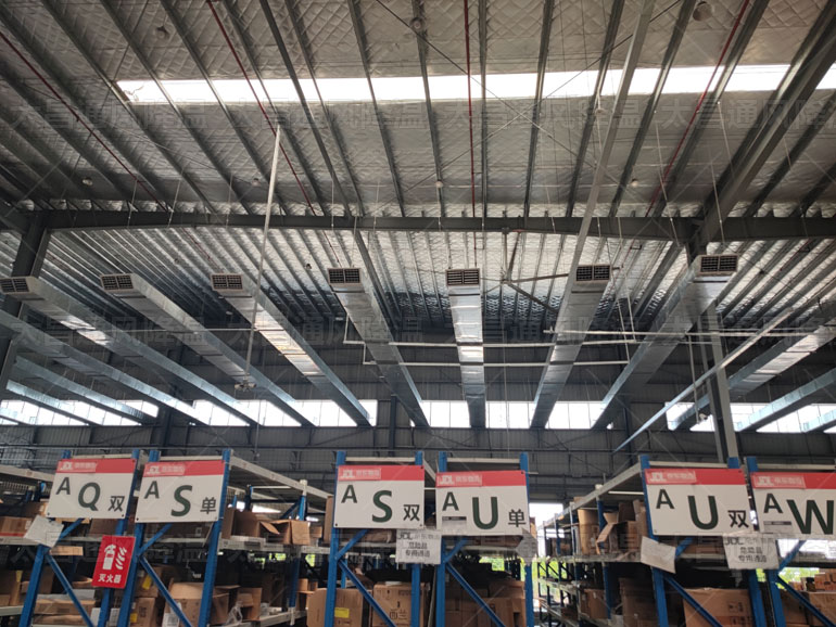 大型廠房怎么通風降溫？安裝環(huán)?？照{解決