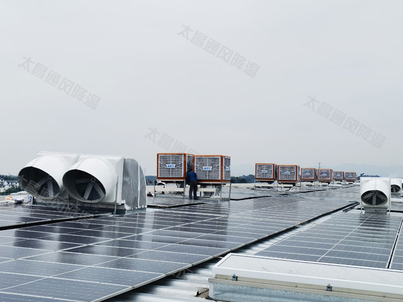 大型車(chē)間采用負(fù)壓風(fēng)機(jī)和環(huán)?？照{(diào)通風(fēng)降溫的特點(diǎn)