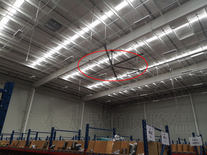 廠房車間安裝大型工業(yè)大風(fēng)扇效果如何？