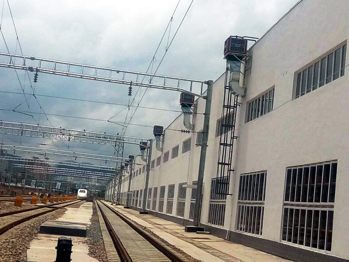 火車站高鐵站安裝節(jié)能環(huán)?？照{(diào)