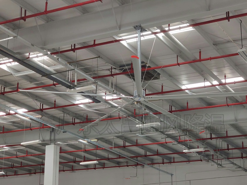 工業(yè)大風扇安裝工程