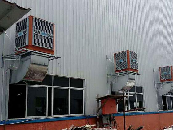 鐵皮廠房安裝潤東方環(huán)?？照{(diào)